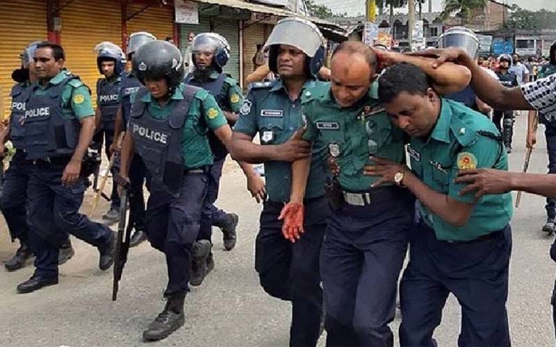 গণ-অভ্যুত্থানে নিহত পুলিশ সদস্যদের তালিকা প্রকাশ