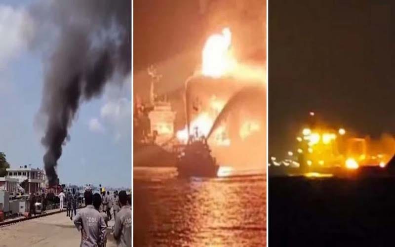 জ্বালানিবাহী চার জাহাজে বিস্ফোরণ-আগুন, নাশকতা হতে পারে